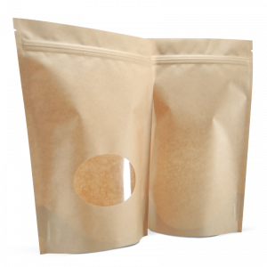 250g stand up pouches with window