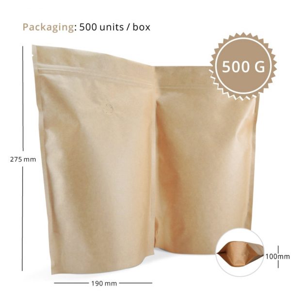 500g Stand Up Pouches - Image 2