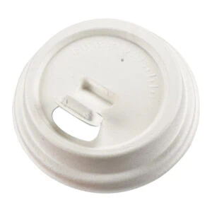 8oz. Bagasse Pulp Flip Lids
