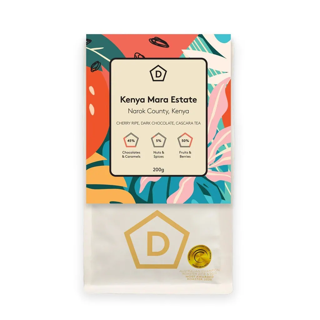 Danes Kenya Mara Estate coffee bag