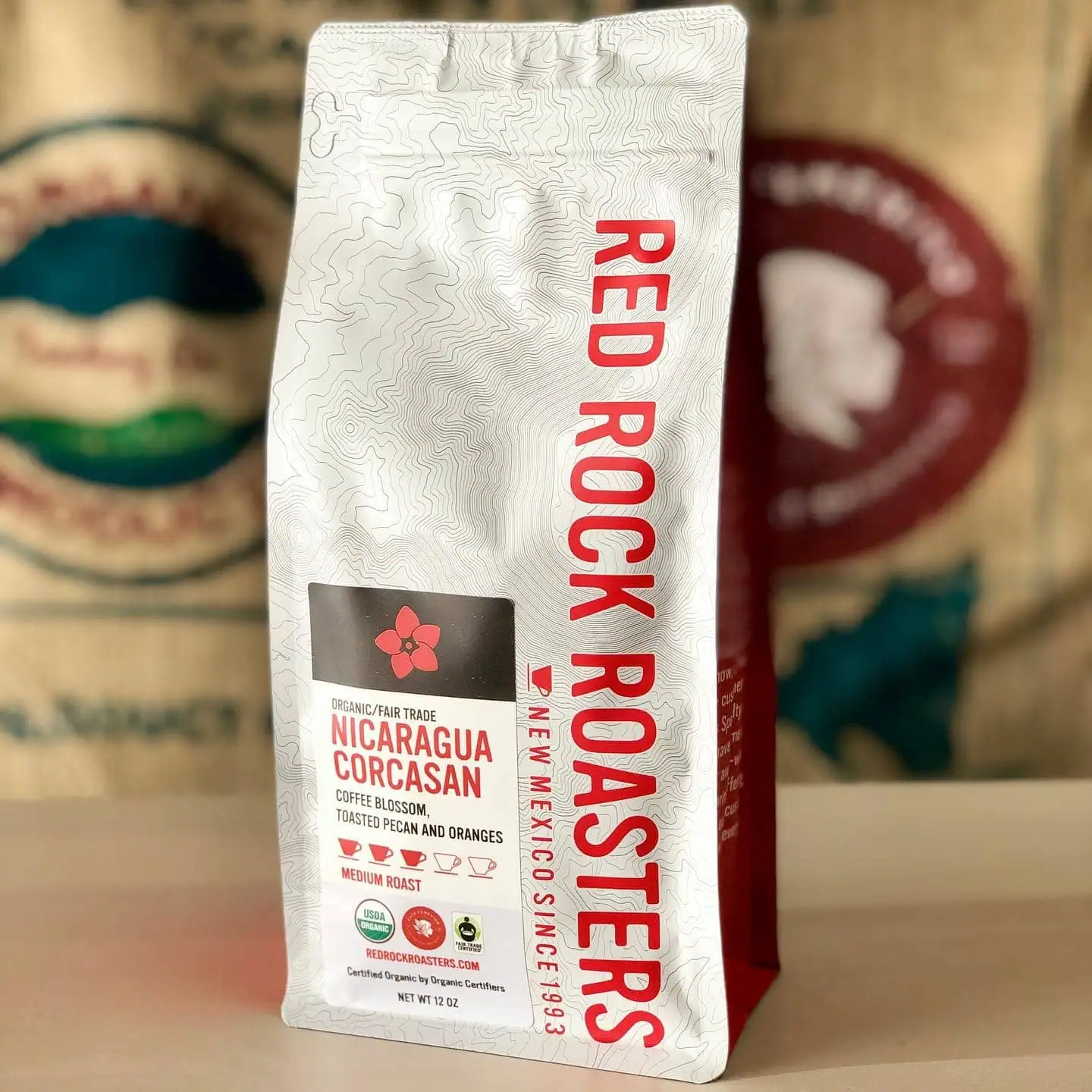 Red Rock Roasters coffee bags