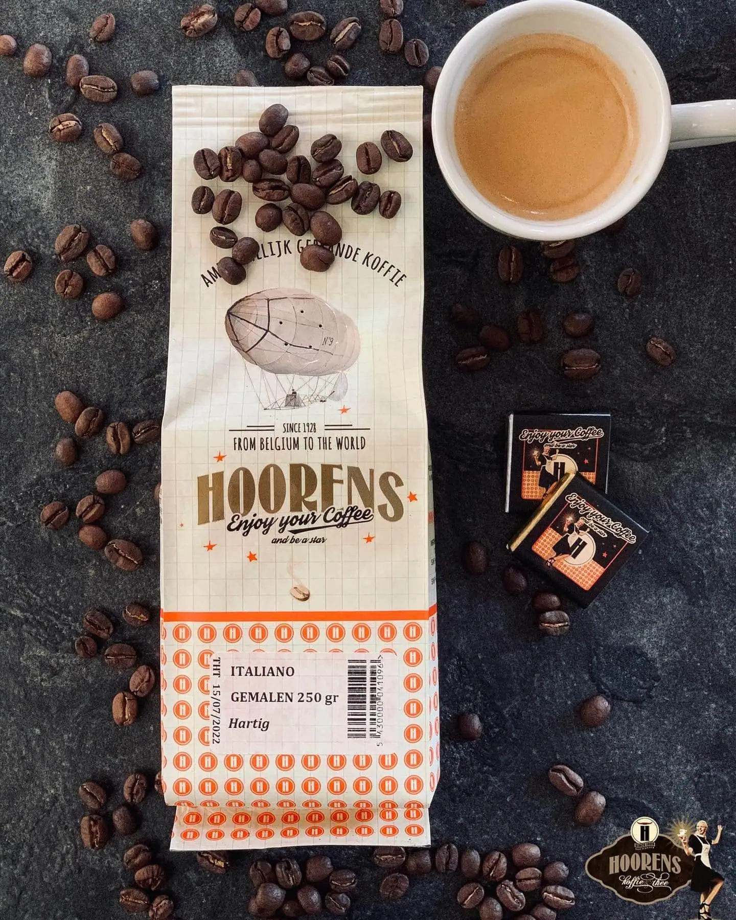 Koffie Hoorens coffee bags