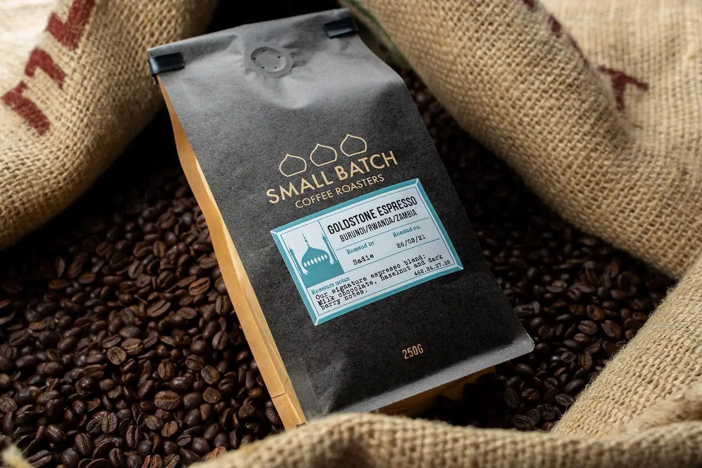 Small Batch coffee bag