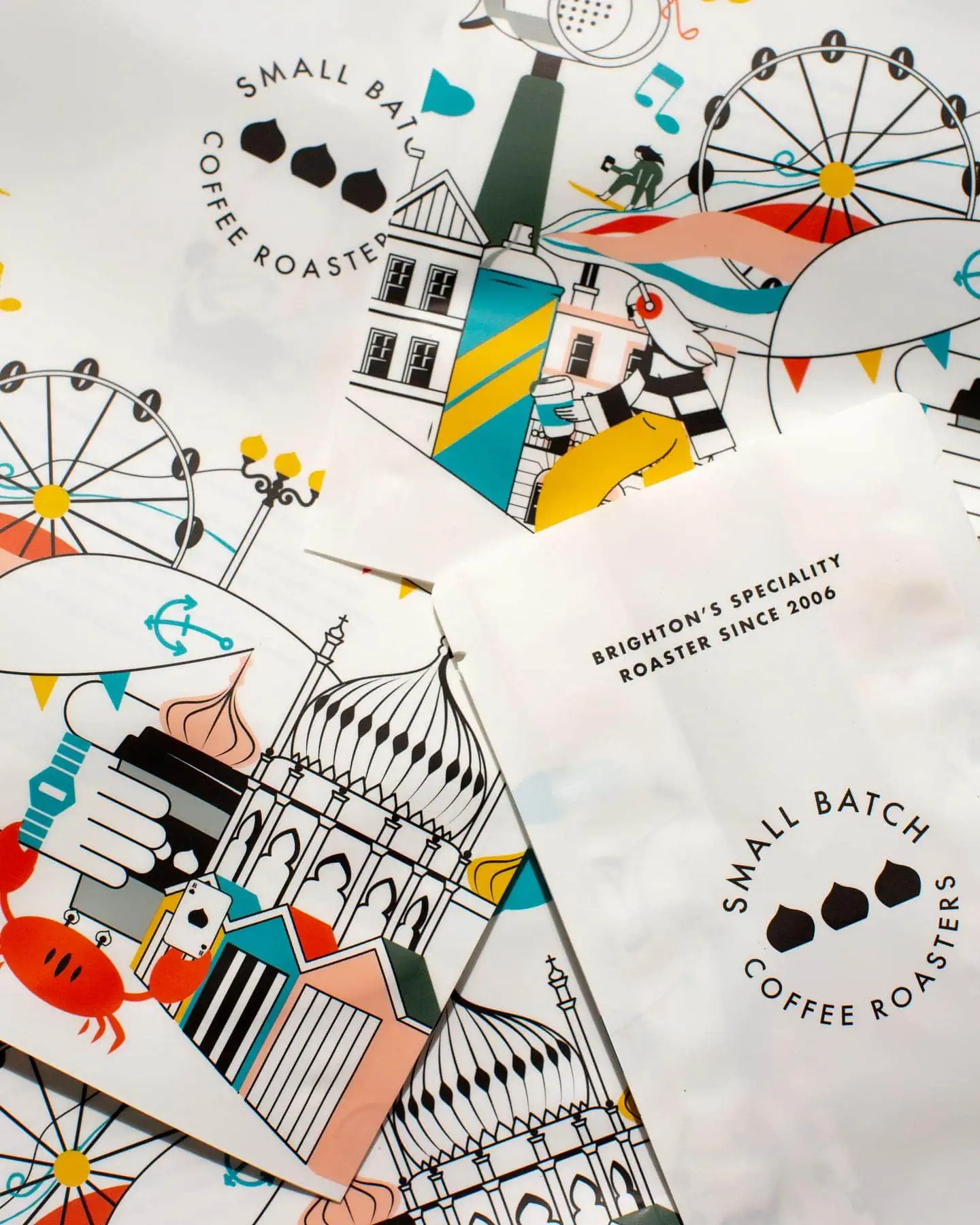 Small Batch coffee bag