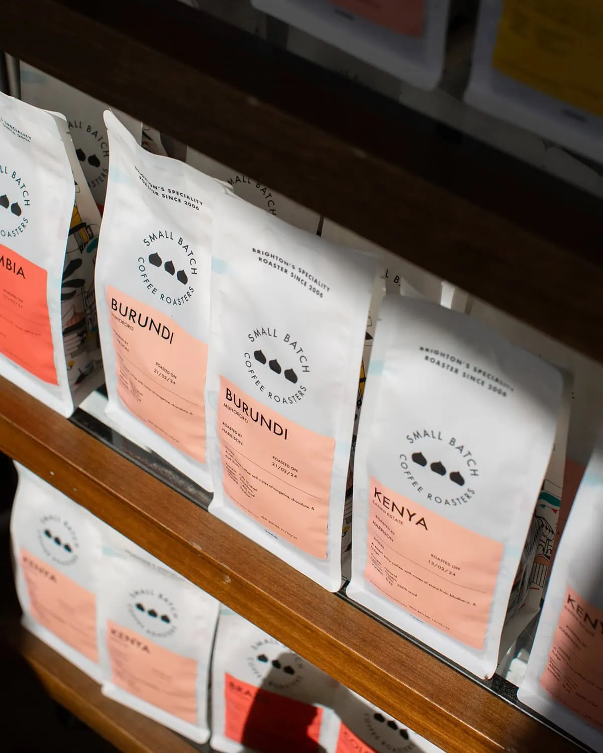 Small Batch coffee bag